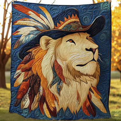 Lion Native American WO0608039CL Quilt