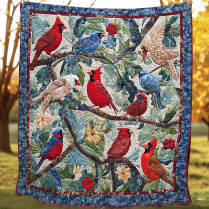 Majestic Cardinal Haven XR0108011CL Quilt