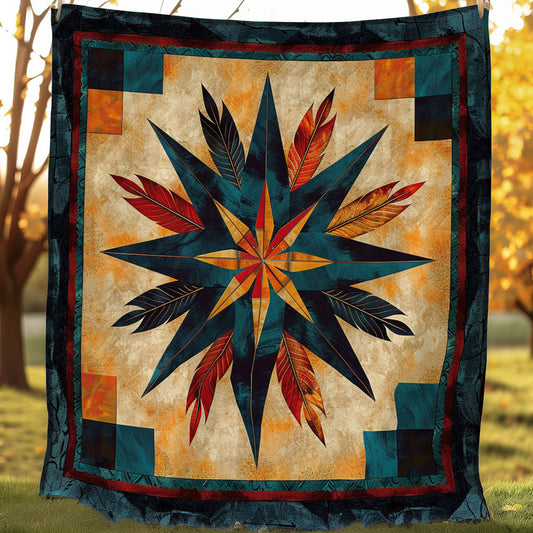 Native Feathers WO2707010CL Quilt