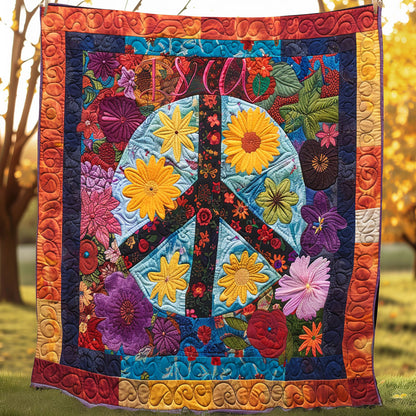 Power Peace Hippie XR2707008CL Quilt