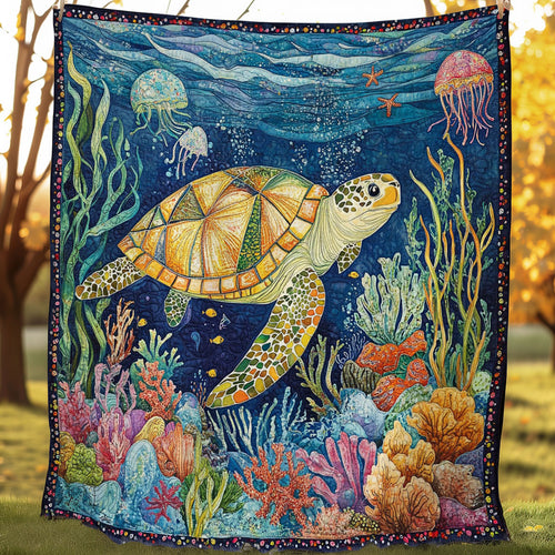 Sea Animals WO0308007CL Quilt