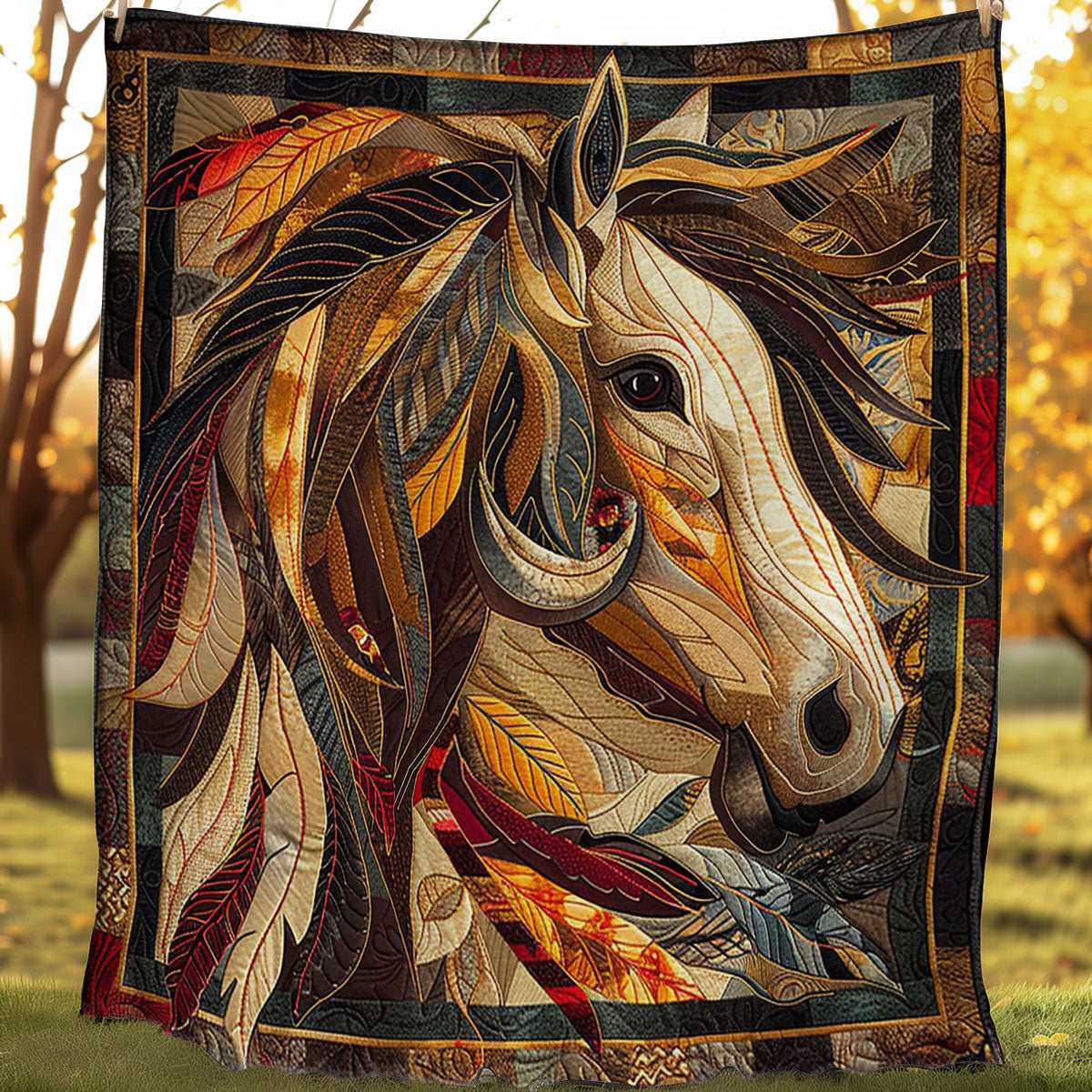 Spirit Of The Horse WO0808029CL Quilt