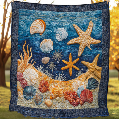 Starfish WO0108001CL Quilt