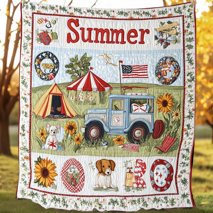 Summer Country XR0108008CL Quilt