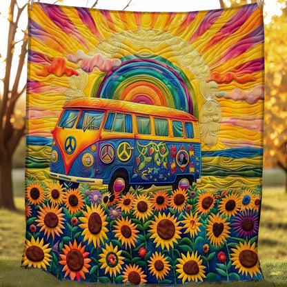 Sunflower Field WO1008042CL Quilt