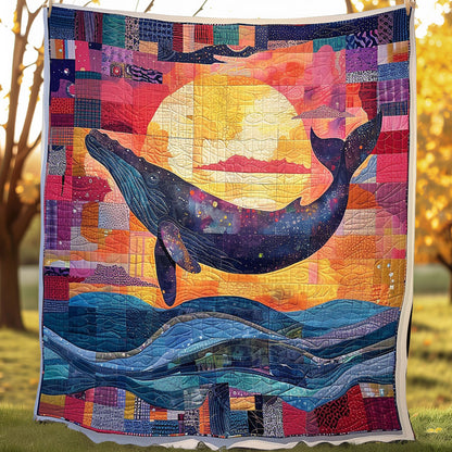 Sunset Whale XR3107019CL Quilt