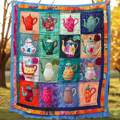 Teapot Charming XR3007011CL Quilt