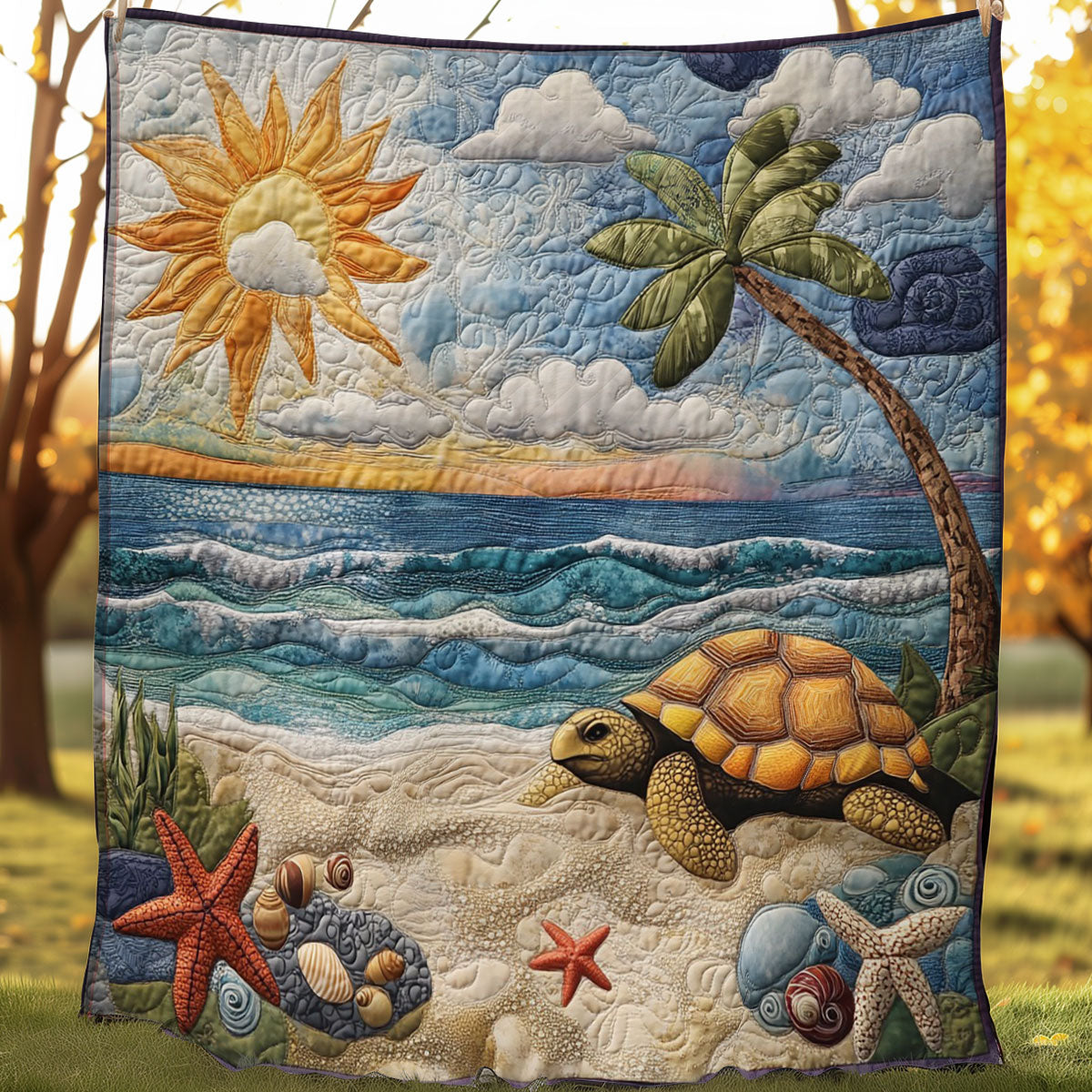 Tortoise And Ecosystems WO0608023CL Quilt