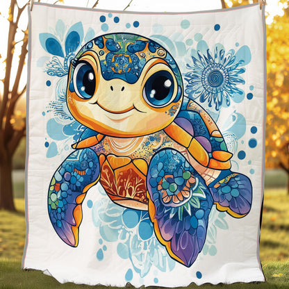 Turtle Harmony WO0608006CL Quilt