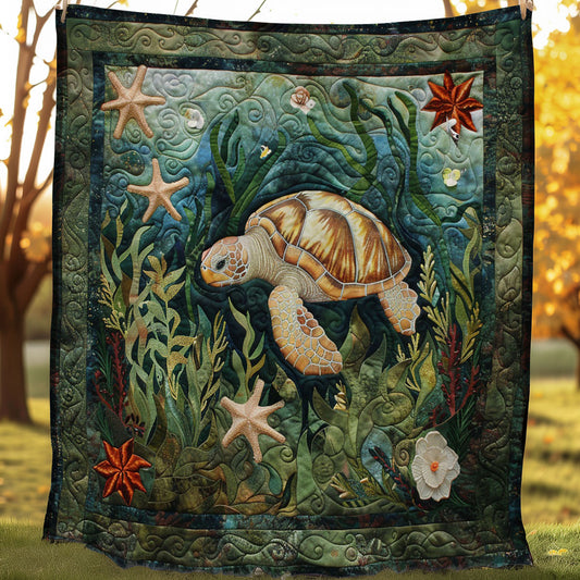 Turtle Swim WO2707002CL Quilt