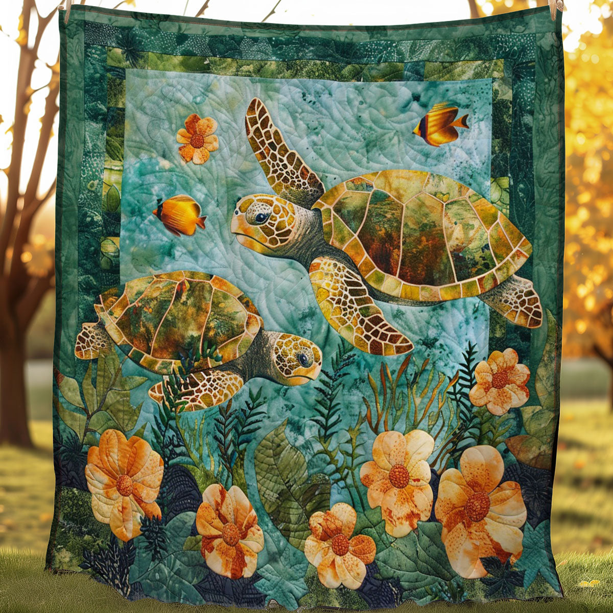 Turtle WO2707013CL Quilt