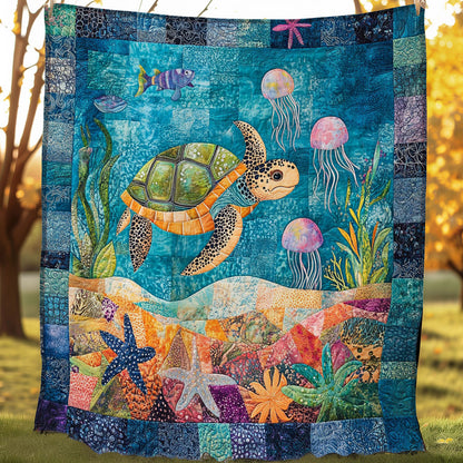 Turtle World WO0508011CL Quilt