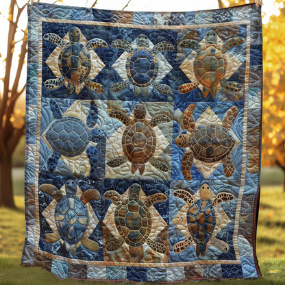 Turtles Tide WO0808017CL Quilt