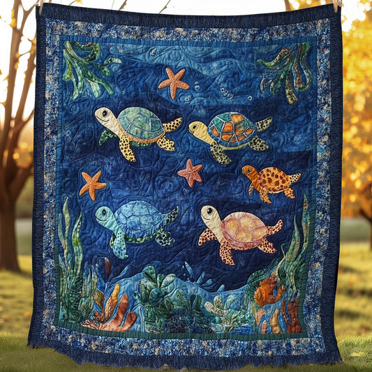 Turtles WO0208019CL Quilt