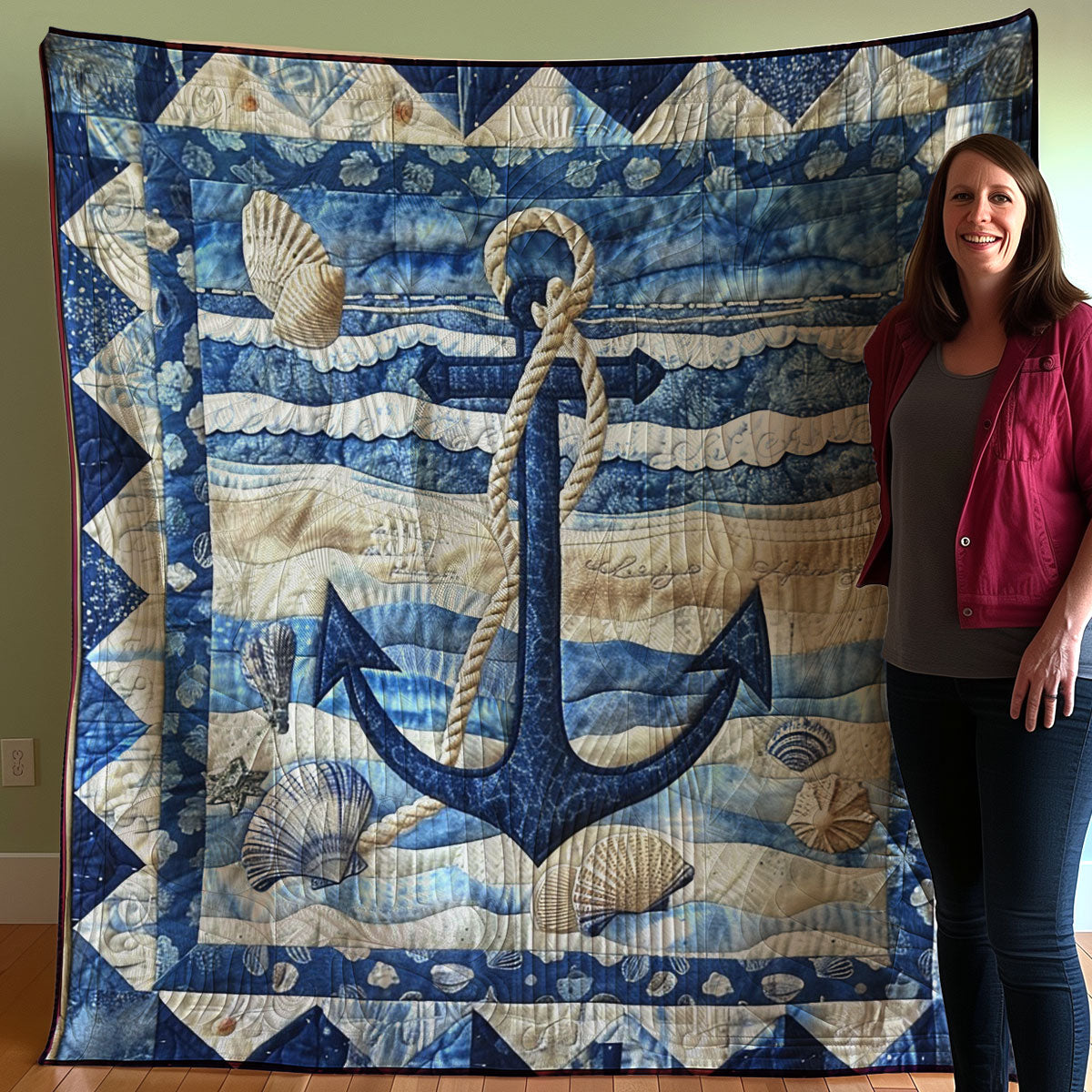 Anchor beach WO2607025CL Quilt