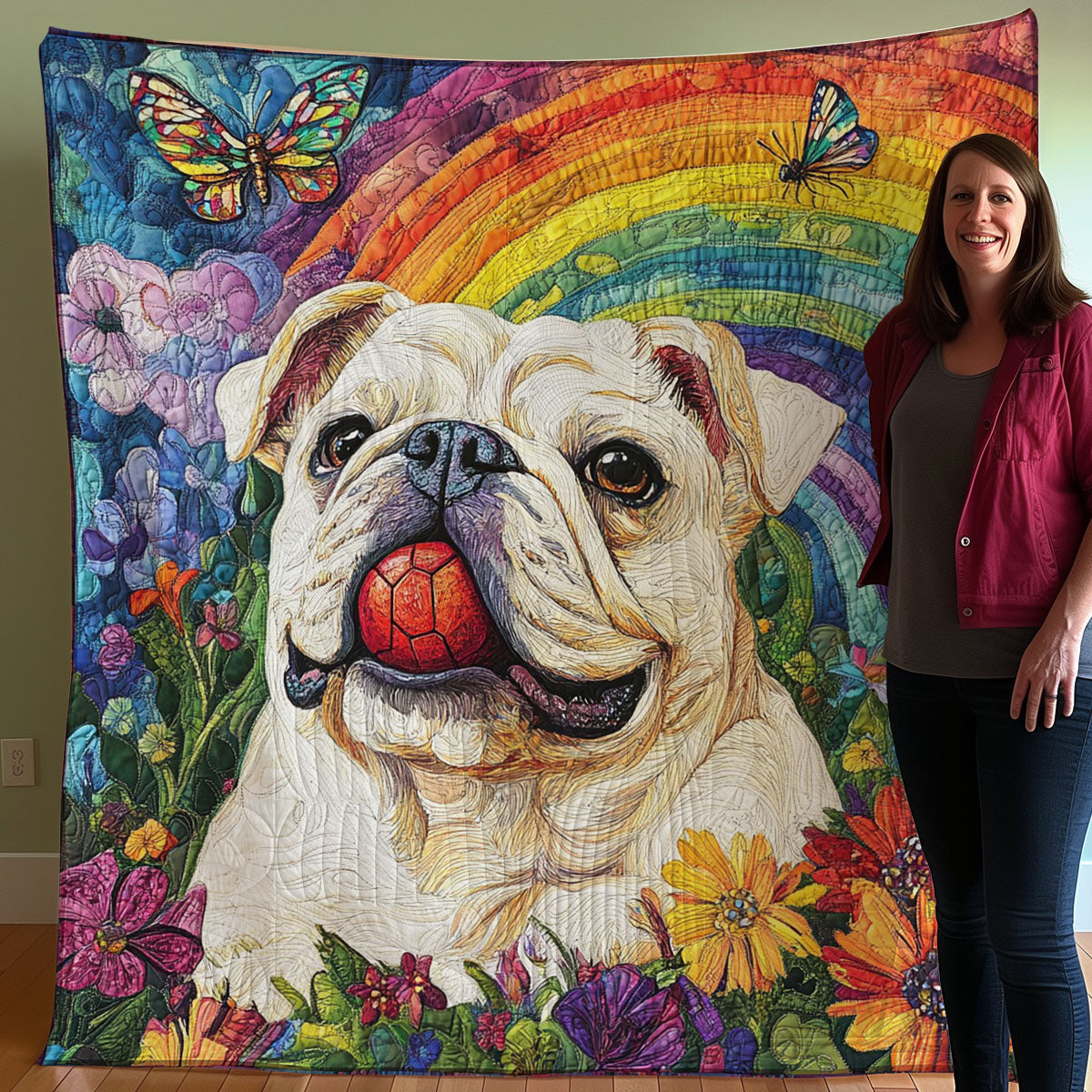 Bulldog WO0208035CL Quilt