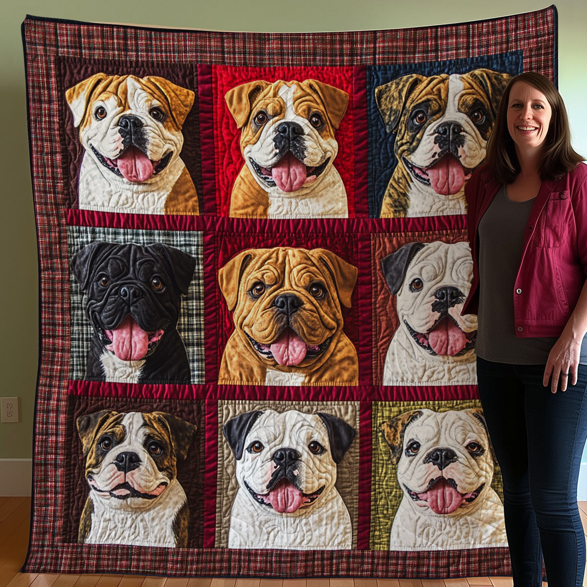 Bulldogs WO0308008CL Quilt