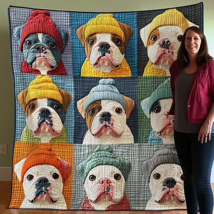 Bulldogs Wear Beanies WO3107010CL Quilt