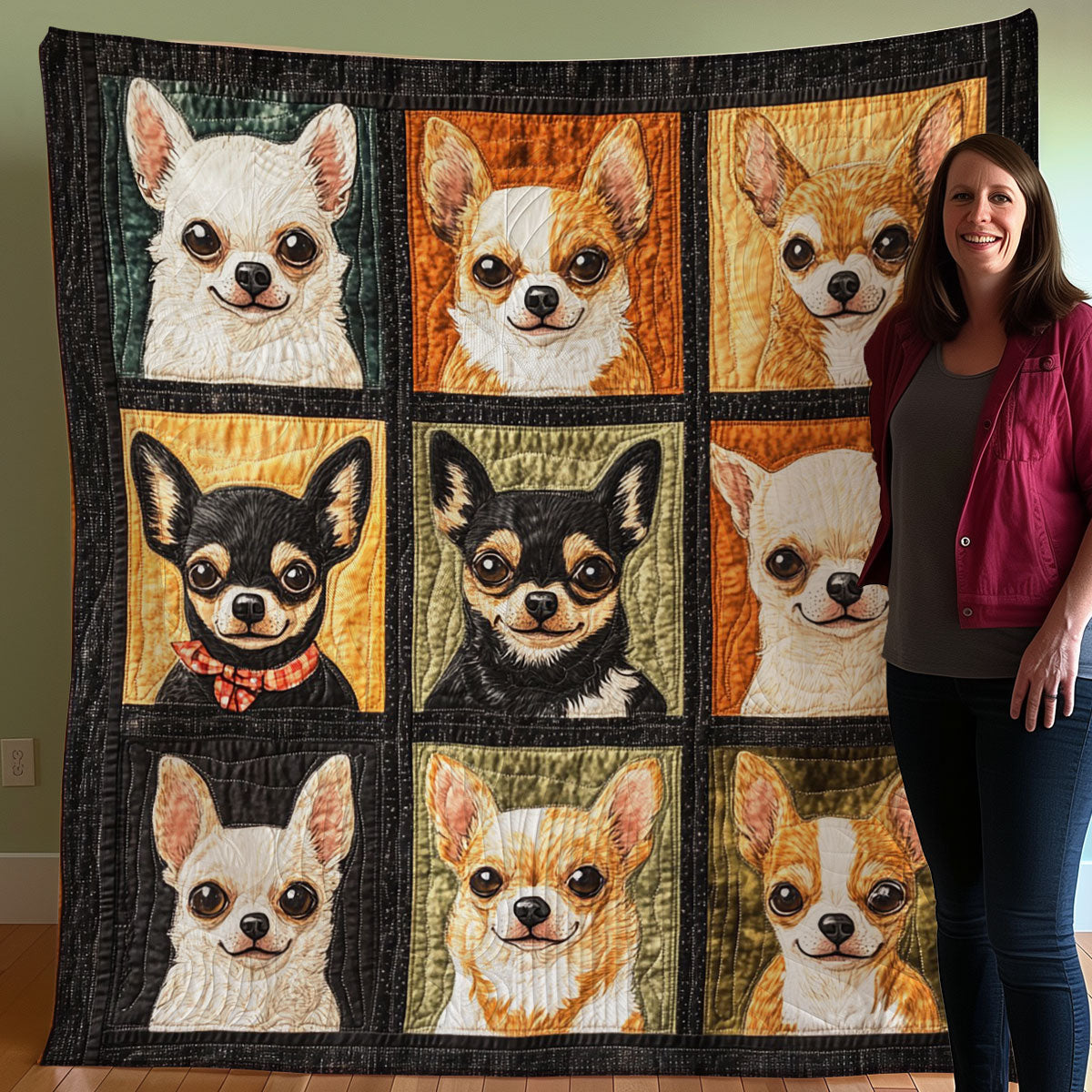 Chihuahua WO0608019CL Quilt