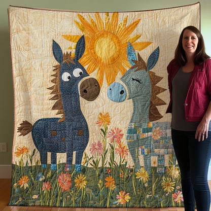 The Adventures Of Clumsy Donkey WO0308027CL Quilt