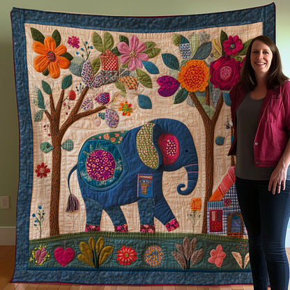 Elephant WWO0108009CL Quilt