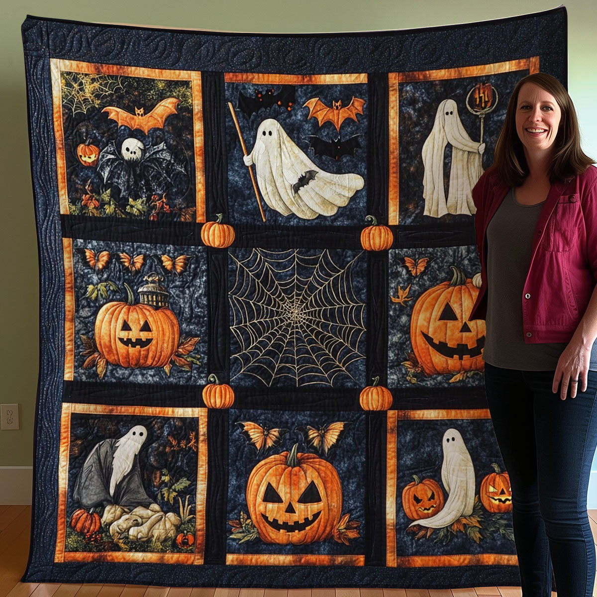 Halloween Mysteries WO0508018CL Quilt