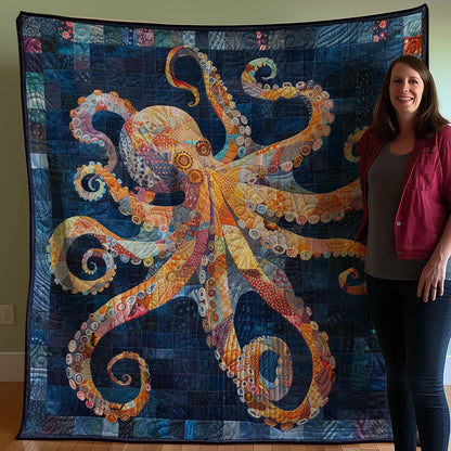 Happy Octopus WN2507030CL Quilt