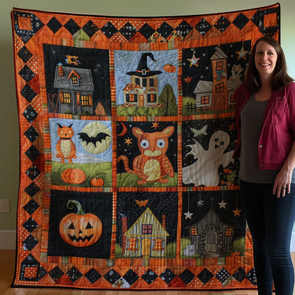 Haunted Night WN2507004CL Quilt