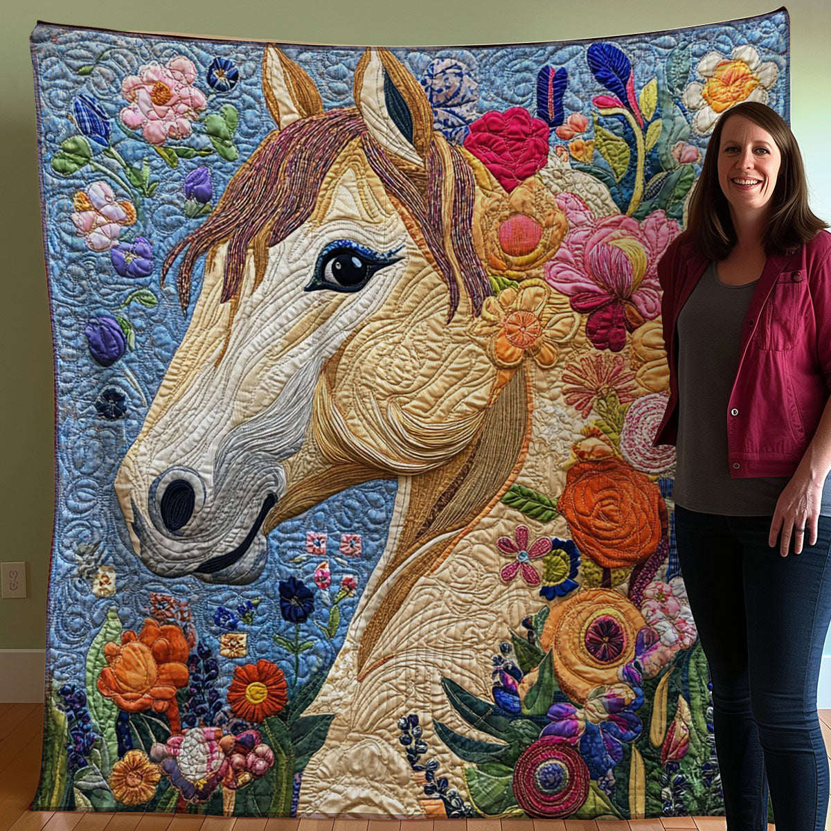 Horse WO0108025CL Quilt