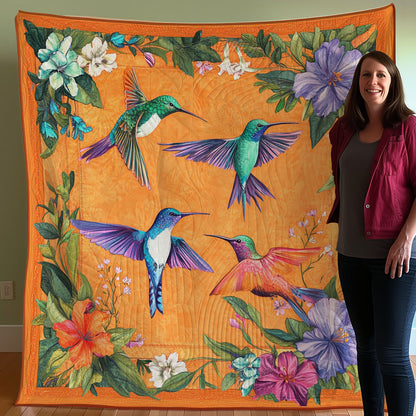 Hummingbird Beauty WO0508016CL Quilt