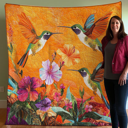 Hummingbird Wonders WO0508015CL Quilt