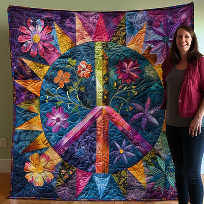 Peace Symbol WO3107001CL Quilt