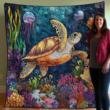 Sea Turtle WO0308006CL Quilt