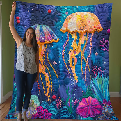 Brilliant Jellyfish WO3007024CL Quilt