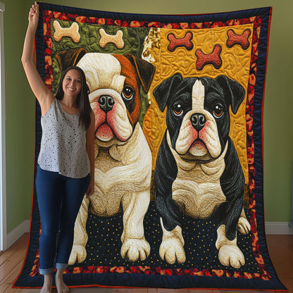 BullDog And Bones WO3107002CL Quilt