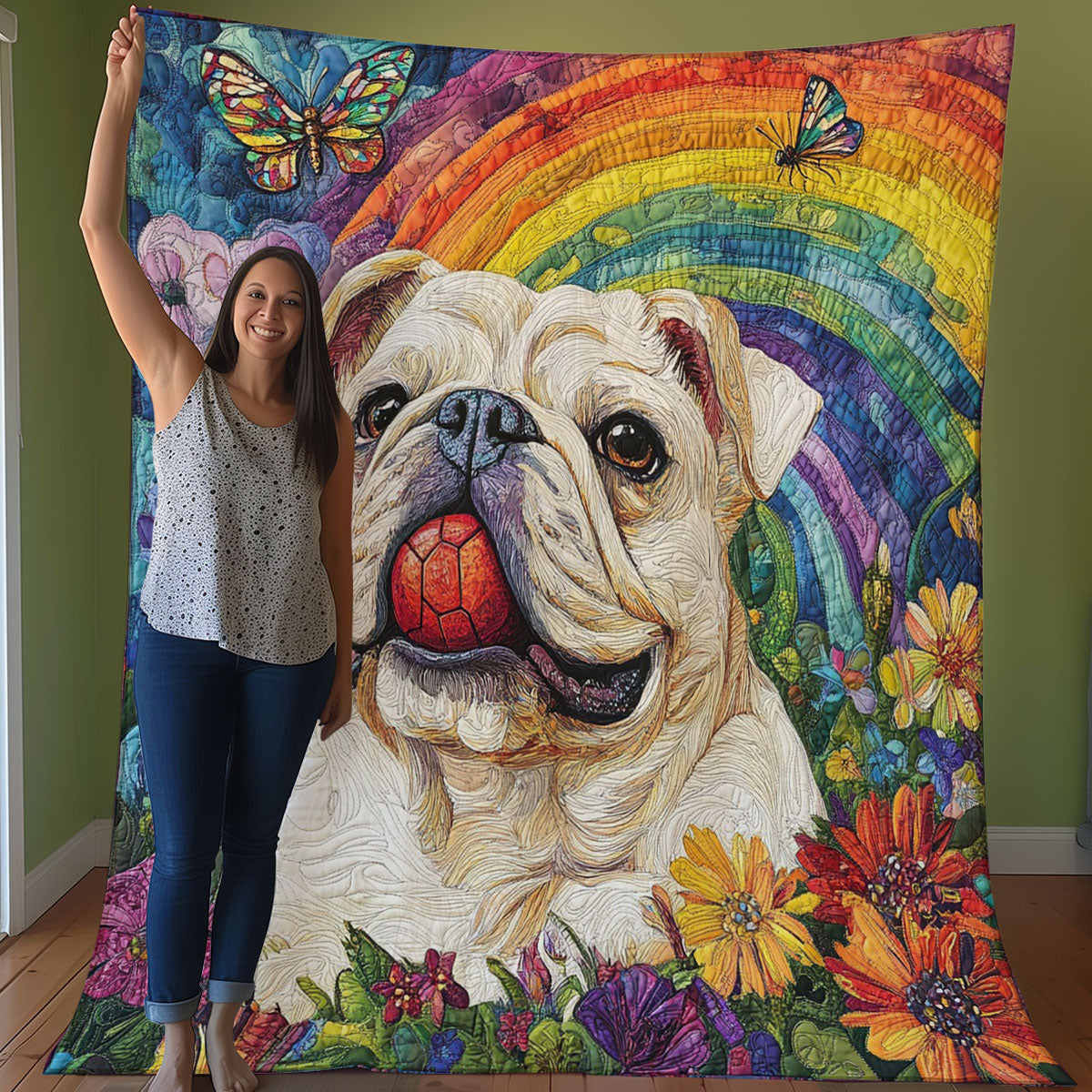 Bulldog WO0208035CL Quilt