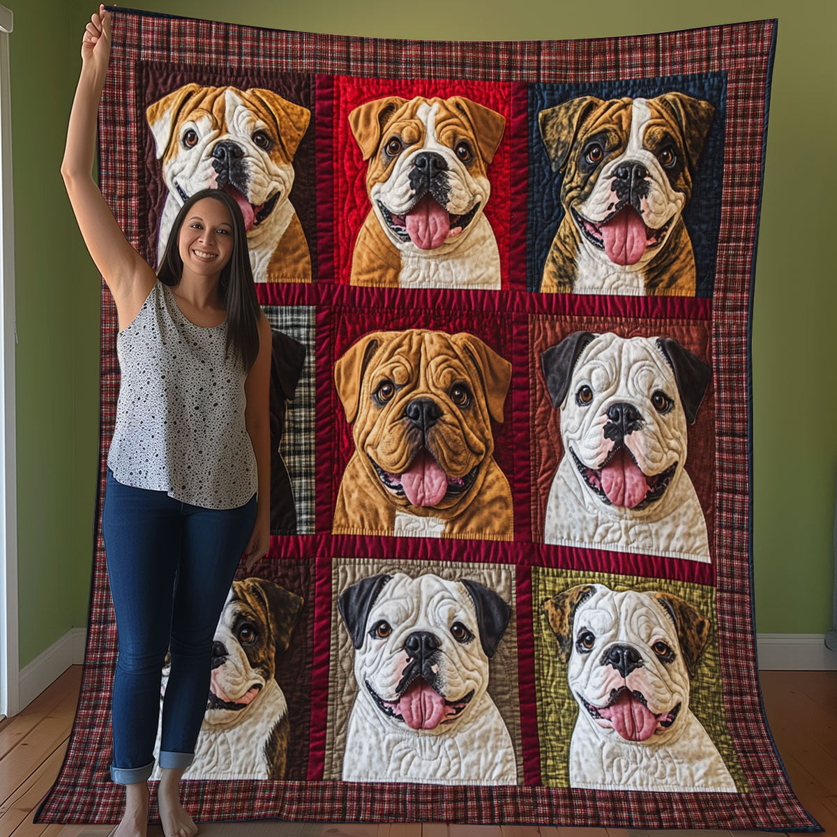 Bulldogs WO0308008CL Quilt