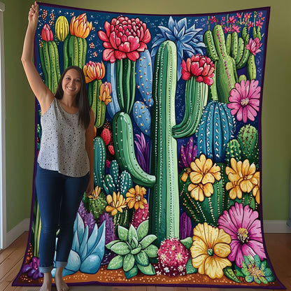 Colorful Cactus WO3107032CL Quilt