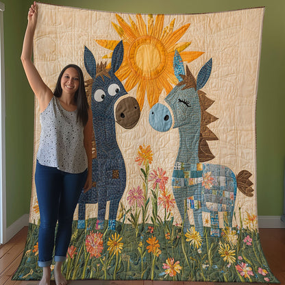 The Adventures Of Clumsy Donkey WO0308027CL Quilt