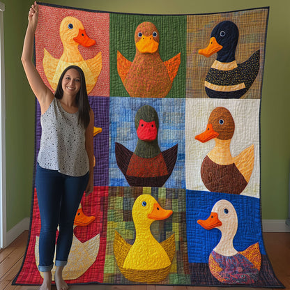 Ducks WO3107016CL Quilt