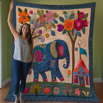 Elephant WWO0108009CL Quilt