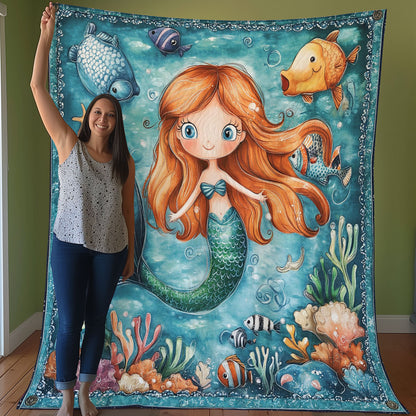 Gentle Mermaid WO0308011CL Quilt
