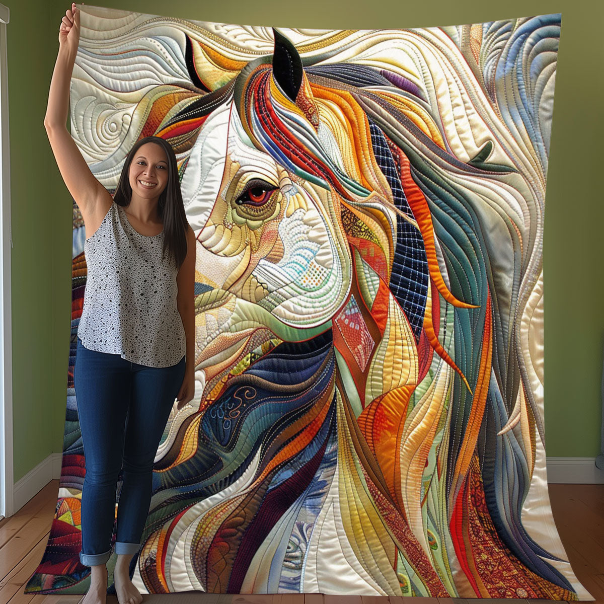 Horse WO3007019CL Quilt