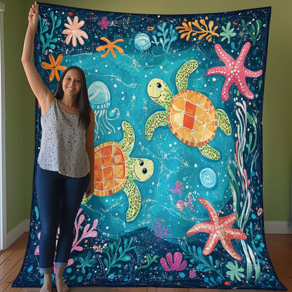 Sea Animals WO0308005CL Quilt