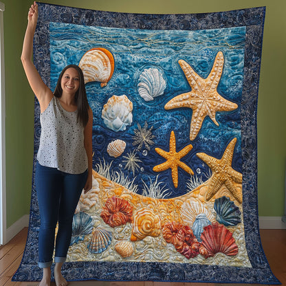 Starfish WO0108001CL Quilt