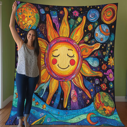 Sun With Hippe Style WO0608035CL Quilt