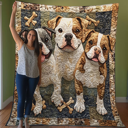 Three Bulldogs WO3107004CL Quilt