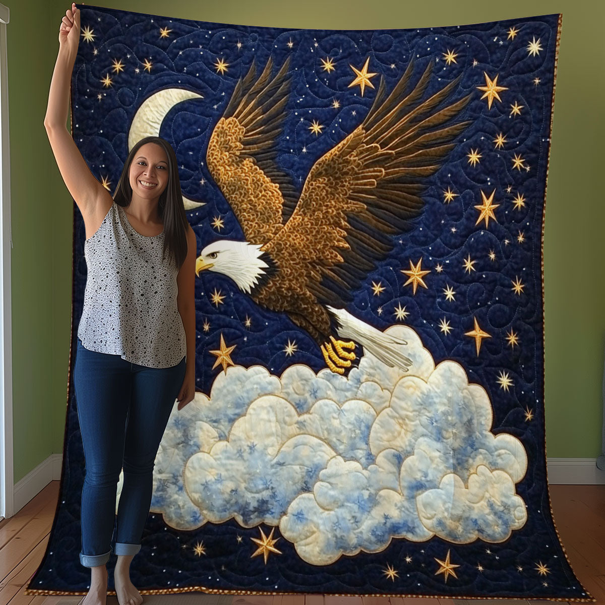 Wings Of Freedom WO0508021CL Quilt