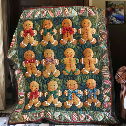 Adorable Gingerbreads XR2008009CL Quilt