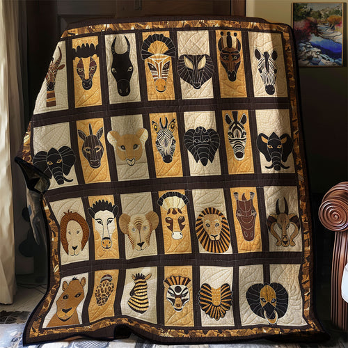 African Aminals XR1706016CL Quilt